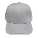 DARK GRAY Baseball Cap with Velcro, Regular Quality, 1 DZ