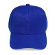 Baseball Cap with Velcro, Regular Quality #ROYAL BLUE, 1 DZ