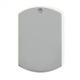 military army empty nickel dog tags