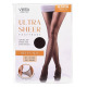 Ultra Sheer Pantyhose, Queen #JET BROWN, 1 DZ
