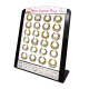 Nose Septum Rings Body Jewelry Gold piercing, Countertop Jewelry Display Stand, 24 Set