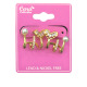 Cubic Zirconia Premium Pearls Heart Earrings.