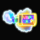 LED Design Print Cartoon Neon Sign for Business, VAPE SHOP #2