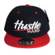 Custom Embroidered Snapback Caps, #LD21 Hustle HARD, 1 DZ