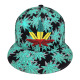Embroidered Snapback Caps, Weed Design Patch Hats, #WEED, 1 DZ