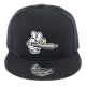 Custom Embroidered Snapback Caps, Customization Weed Design Patch Hats, #WD37, 12 Set