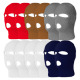 Full Face Cover 3 Hole Knit Ski Mask, Winter Balaclava Warm Beanie, Assorted Color, 12 Set