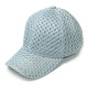 Air Mesh Cap, Mesh Baseball Hat with Adjustable Strap, Gray, 12 Set