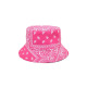 Trendy Bucket Hat for Women Men, Sun Visors Fisherman Caps, Pink