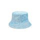 Trendy Bucket Hat for Women Men, Sun Visors Fisherman Caps, Sky Blue