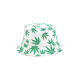 Trendy Bucket Hat for Women Men, Sun Visors Fisherman Caps, Weed Design #3