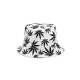 Trendy Bucket Hat for Women Men, Sun Visors Fisherman Caps, Weed Design #4