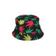 Trendy Bucket Hat for Women Men, Sun Visors Fisherman Caps, Weed Design #5