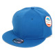 Snapback Hat without Strap, Royal Blue Color.