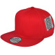 One Color Snapback, Red Color.