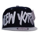 Embroidered Snapback Hat, State Patch Cap, #03 NEW YORK, 12 Set