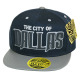 PVC Embroidered Snapback, 3D Silicone Patch Cap, #22 DALLAS, 12 Set