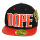 PVC Embroidered Snapback, 3D Silicone Patch Cap, #69 DOPE, 12 Set