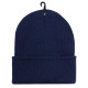 Cuff Skull Cap, Plain Beanie, Knit Ski Hat, Navy Blue. Highest Quality Beanie Hat / Cap for Men & Women.