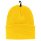 Includes Individual Hook. Yellow knit skull cap beanie.