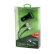 NEXT, Charger Kit 2 in 1, Micro USB Cable with Dual Car Charger, Black (6.5 ft)