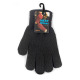 NEXT, Winter Warm Gloves, Stretchy Knitted Gloves for Women and Men, Black