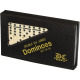 Double 6 Jumbo Dominoes Game, Mexican Train 28 Dominos Portable Vinyl Case Package