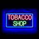TOBACCO LED SHOP Neon Sign for Business, Electronic Lighted Board, TOBACCO SHOP