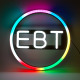LED EBT Circle Neon Sign for Business