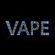 LED VAPE Neon Sign for Business, Electronic Lighted Board, VAPE (32.25 x 11 inch)