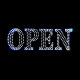 LED OPEN Neon Sign for Business, Electronic Lighted Board, OPEN (30.75 x 10.75 inch)
