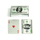 Silver Waterproof Foil Poker Playing Card Decks