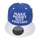 Custom Embroidered Snapback Caps, Customization Local Design Patch Hats, #LD12 Black Beatles, 12 Set