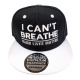 Custom Embroidered Snapback Caps, Customization Local Design Patch Hats, #OD2 I Can't Breathe, 12 Set