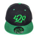 Custom Embroidered Snapback Caps, Customization Weed Design Patch Hats, #WD13, 12 Set