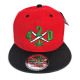 Custom Embroidered Snapback Caps, Customization Weed Design Patch Hats, #WD18, 12 Set