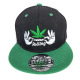 Custom Embroidered Snapback Caps, Customization Weed Design Patch Hats, #WD19, 12 Set