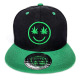 Custom Embroidered Snapback Caps, Customization Weed Design Patch Hats, #WD27, 12 Set