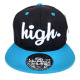 Custom Embroidered Snapback Caps, Customization Weed Design Patch Hats, #WD30 high, 12 Set
