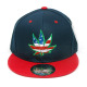 Weed with USA Flag Design Patch Snapback is perfect for everyone.
