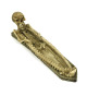 Skull, Dragon Clay Incense Burner for Stick, Cool Design Aromatherapy Burner #N008, 1 Set (3 x 11 inch)