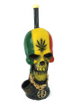 Super cool Resin Skull Pipe. Perfect size for hand and perfect bowl.