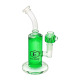 Freeze pipe has Showerhead percolator for clear hits, Green. Compatible with Dry Herb.