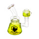 Portable, Durable and highly convenient smoking beaker bong glycerin water pipe, #04 Yellow (6.25 x 5 inch)