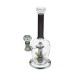 Mini Recycle Water Glass Pipe, Take the harshness out of your smoke, the wide base keeps it nice and stable on surfaces, with a shape and size that takes all the hassle out of hitting.